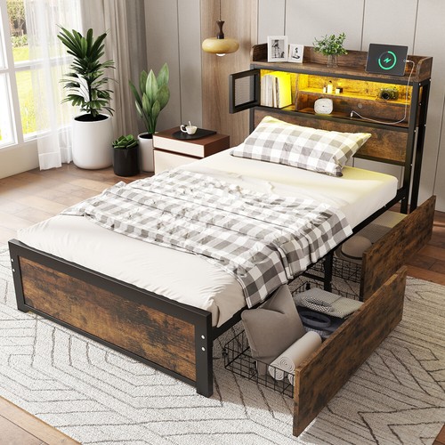 3ft single bed kids metal - metal,