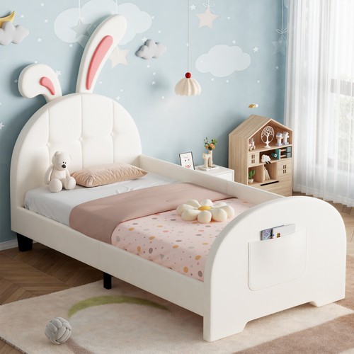 3ft single kids white - 3ft, pu