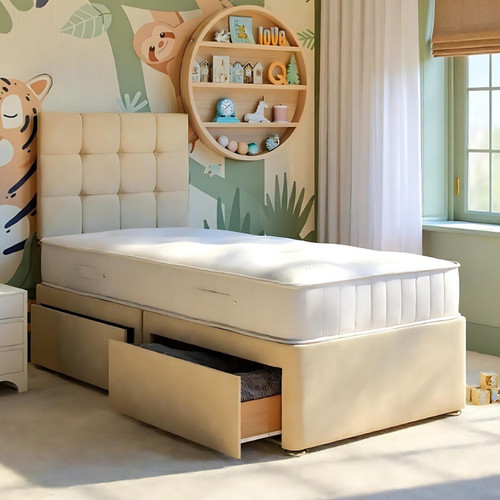 Kids divan bed set plush - kids,