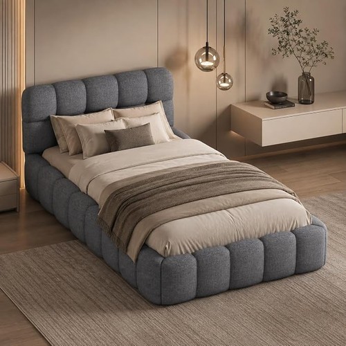 3ftsingle bed upholstered - bed,