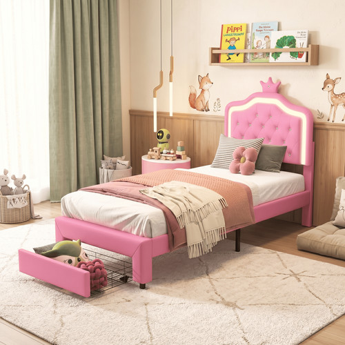 Kids bed frame with - bed,