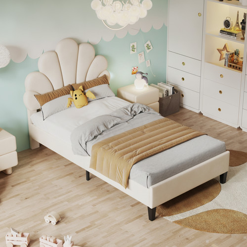 3ft single bed upholstered - 3ft,
