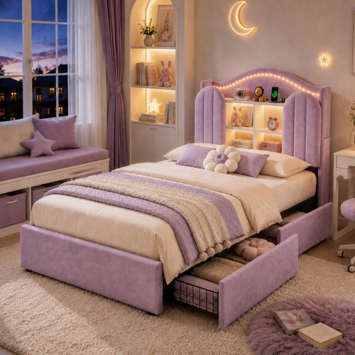 3ft single kids bed - single, frame