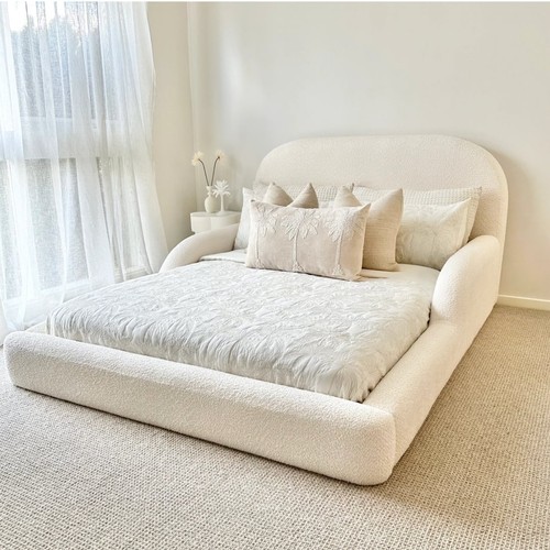 Teddy boucle kids bed - bed, frame